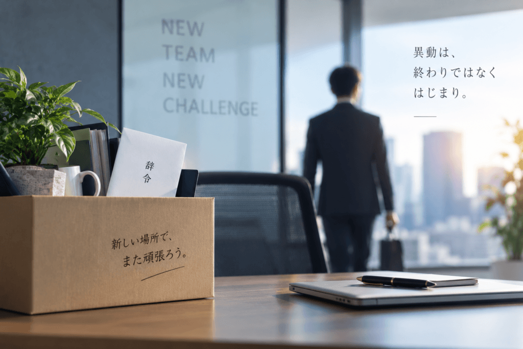 「異動離職」